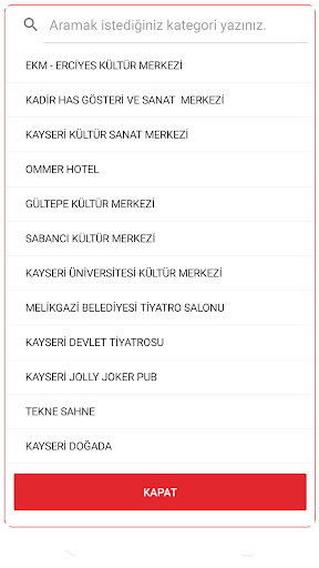 EtkinliKayseri Screen 3