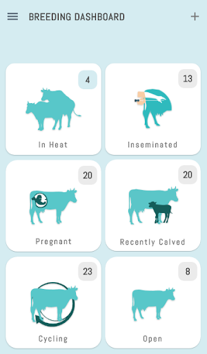 Android application Herd Manager screenshort
