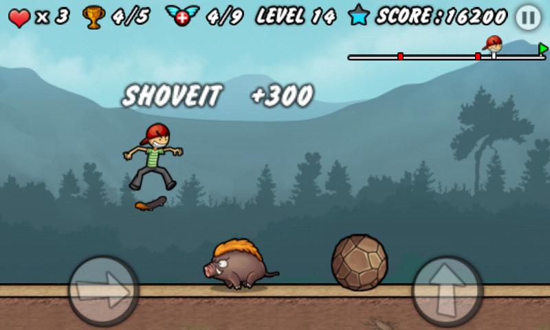 Android application Skater Boy screenshort