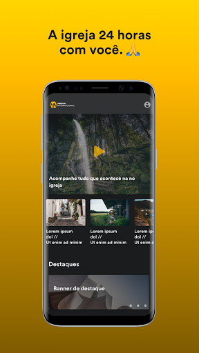 Android application MNova Internacional screenshort