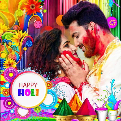 Holi Photo Frame Editor 2025 Screen 2