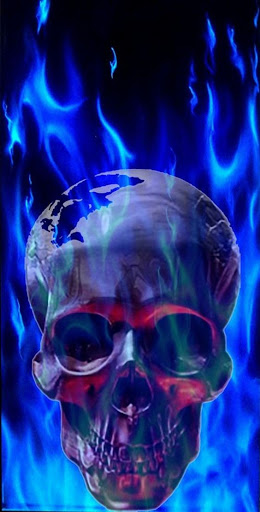 Download Blue Fire Skull Ghost Rider Grim Reaper Wallpapers Free for  Android - Blue Fire Skull Ghost Rider Grim Reaper Wallpapers APK Download -  