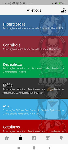 Android application JOIA Curitiba 2022 screenshort