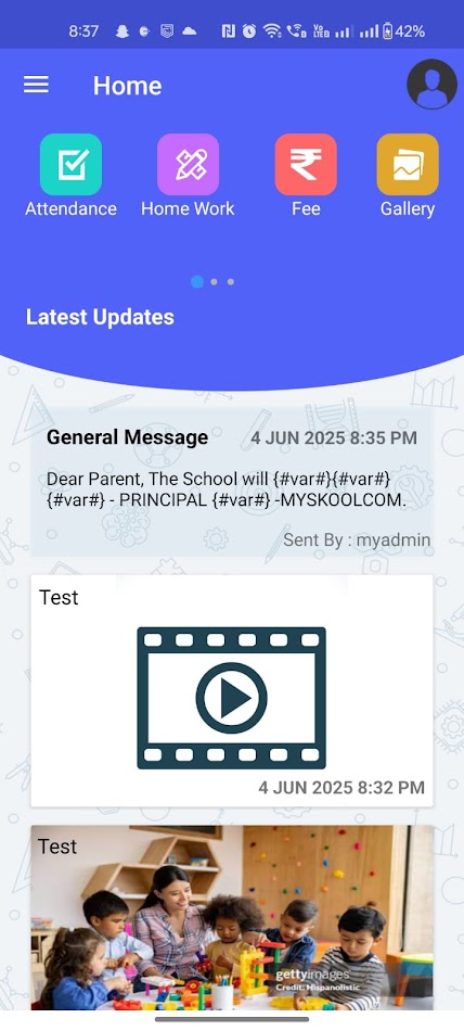 #2. S.F.S.HIGH SCHOOL NZB (Android) 由: myskoolcom