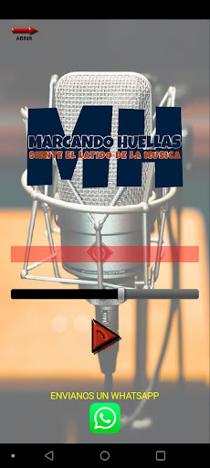 Marcando Huellas Radio Screen 3