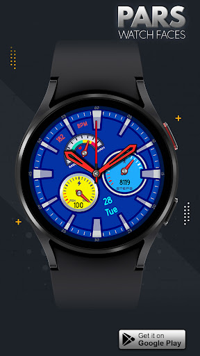 Pars Navy Blue Analog