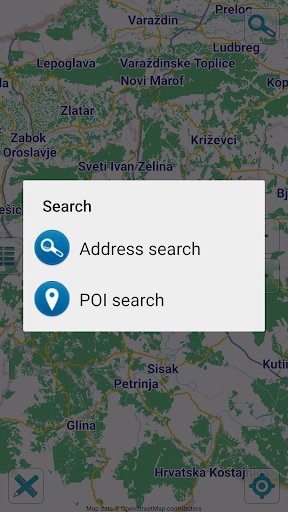 Map of Croatia offline