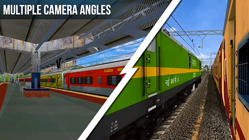 Android application Ind Express Train Simulator screenshort