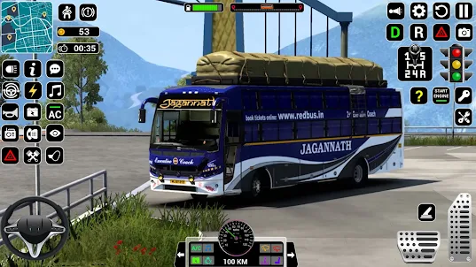 juego de conducción de autobús