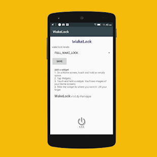 Wake Lock - Keep Screen On Screenshot