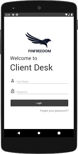 Android application Fin Freedom screenshort