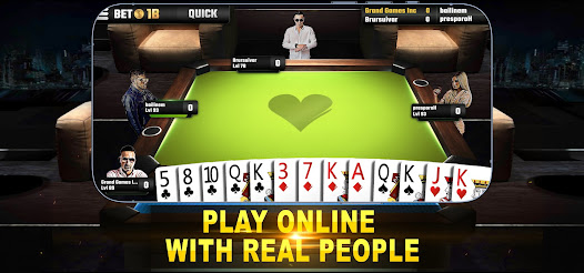 Hearts Online: Card Games androidhappy screenshots 1