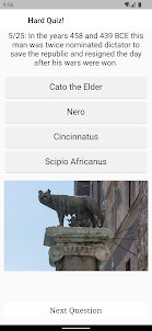 A Roman Republic Trivia App