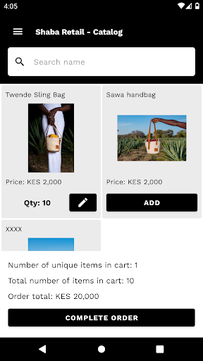 Shaba Retailer Screen 3