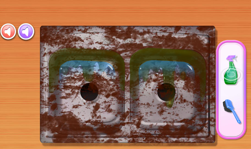 cleaning house step by step game