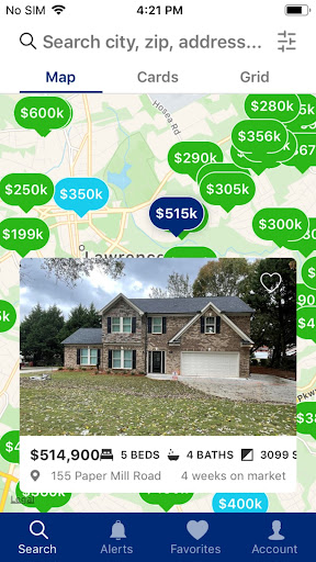 Atlanta Homes Screen 3