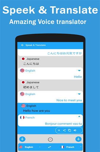 Speak and Translate All languages Voice Translator 1.5.4 screenshots 1