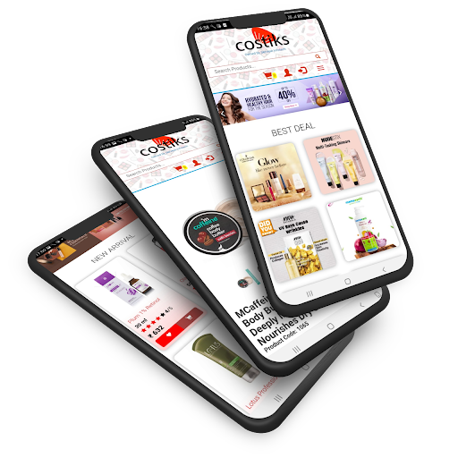 Android application costiks screenshort