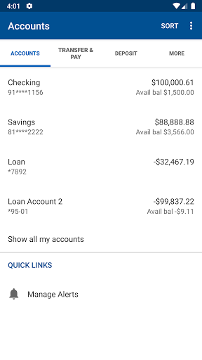 Fort Sill Federal Credit Union Screen 3