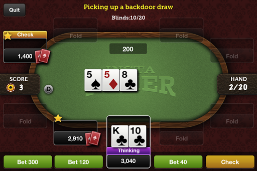 Insta Poker Coach Texas Holdem Screenshot 2 - AppWisp.com