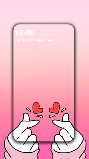 Finger Heart Wallpaper