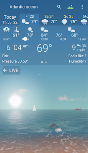 Awesome weather YoWindow + live weather wallpaper  APK screenshots 4