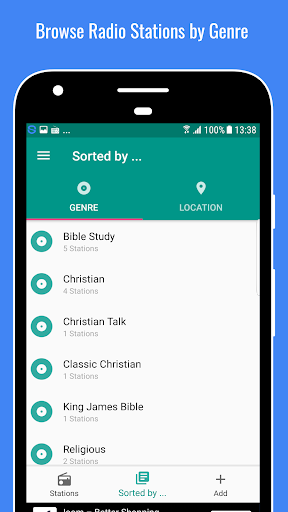 KJV Bible Radio Screen 2