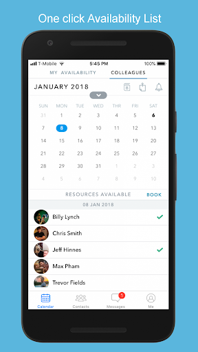 Android application Available. screenshort