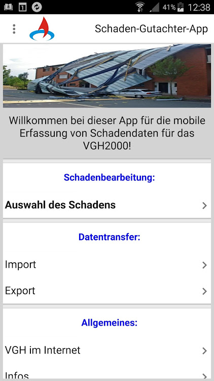 Schaden Gutachter App - 1.3 - (Android)