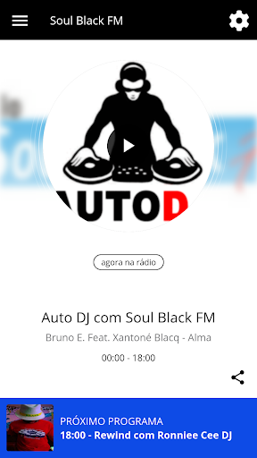 Android application Soul Black FM screenshort