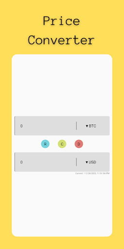 Android application Crypto Converter Offline screenshort