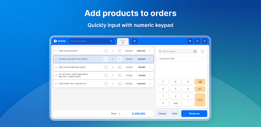 KiotViet Touchscreen POS screenshot 0
