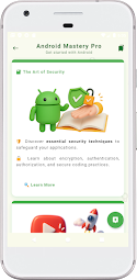 Android Mastery Pro - Learn - Screenshot Image