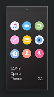 Edition XPERIA Theme | ud83cudfa8Design For SONY  Screenshots 2