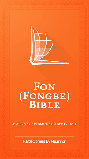 Android application Fon (Fongbe) Bible screenshort