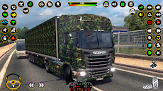 Army Cargo Truck Driving Gameのおすすめ画像4