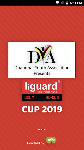 DYA Cricket League Screenshot 1 - AppWisp.com