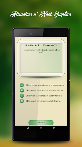 Botany MCQs Screen 2