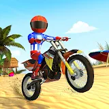 Superhero Moto Bike Stunt Racing Game icon