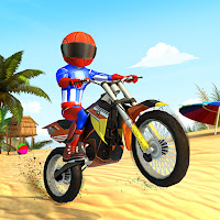 Beach Bike Stunts Crazy Stunts and Racing Game