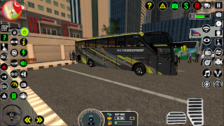 Bus Telolet simulator Pro 3D - Screenshot 2