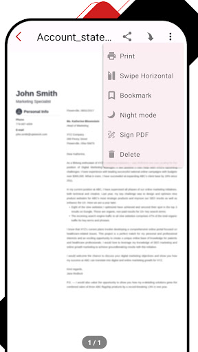 Android application PDF Reader: Edit, Scan, Sign screenshort