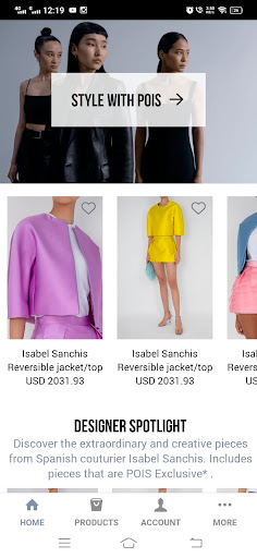 POIS Boutique Screen 2