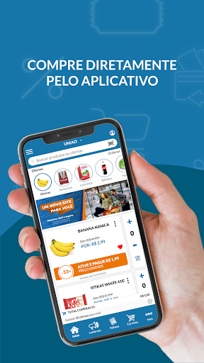 Android application União Supermercado screenshort