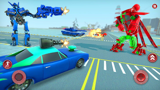 US Helicopter Robot Car Game 1.0 APK + Mod (Unlimited money) untuk android