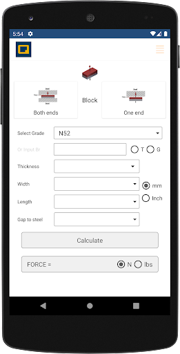 Quadrant Magnetics Calculator Screen 3