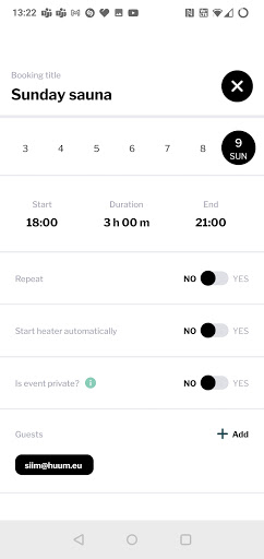Saunum Screenshot 2 - AppWisp.com