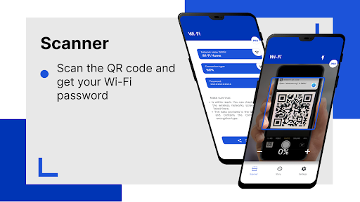 Wi-Fi QR Code Reader