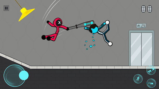 stickman combat bâton jeux screenshots apk mod 1