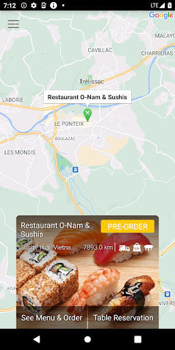 O-Nam & Sushis Screen 2